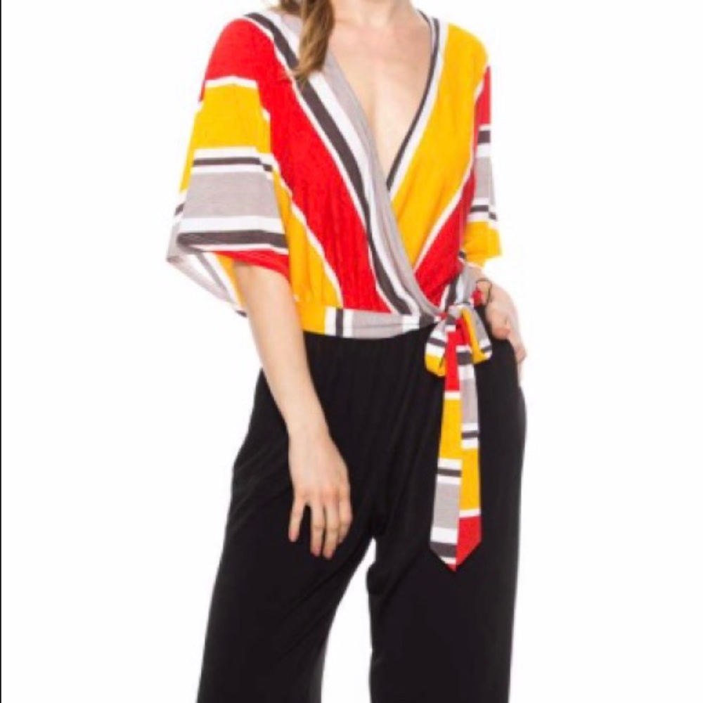 Plunging Neckline Jumper